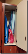 This is along the lines of what Cathy expected to see when she opened locker #72.