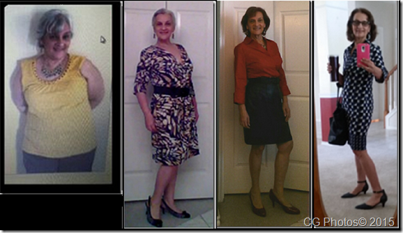 Yes, all these photos are of Cathy. The first three are taken on the same date in October 2012, then 2013, 2014, then September 2015. To see more of her story see the tab in her blog called "My Journey to Better Health."